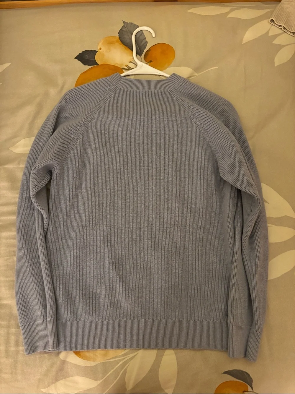 Muji Men's Pale Blue Crewneck Sweater
